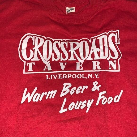 Vintage 80’s Funny Graphic Single Stitch Beer T-Shirt XL - Picture 1 of 12